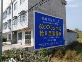 遵义墙体广告质量分析