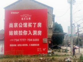 遵义墙体广告在乡镇、农村市场的媒体优势
