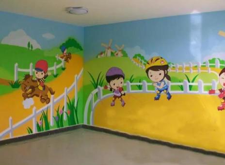 遵义幼儿园墙体彩绘制作流程及注意事项