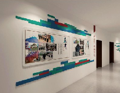 遵义企业文化墙用什么材料好？